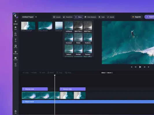 Clipchamp - Video Editor android App screenshot 1